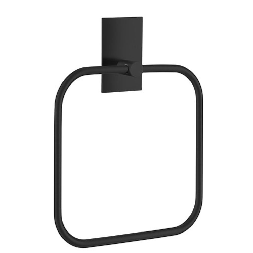 Smedbo BB1038 Black Self Adhesive Towel Ring